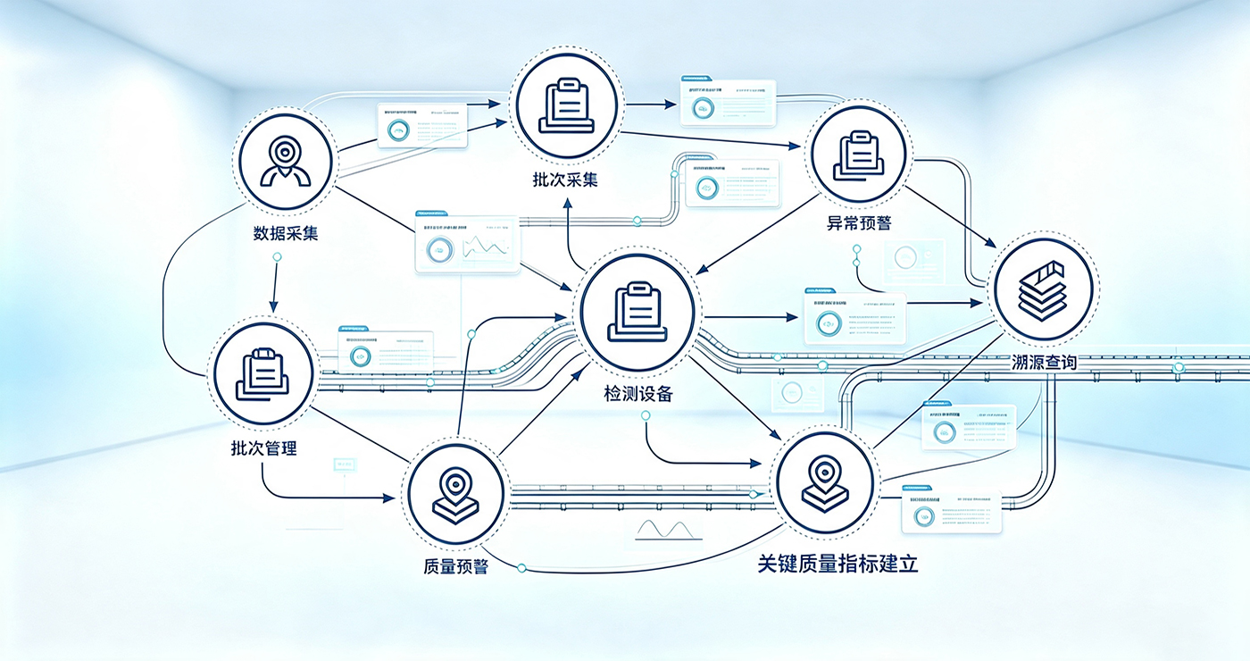 关键质量指标建立与追溯体系支持