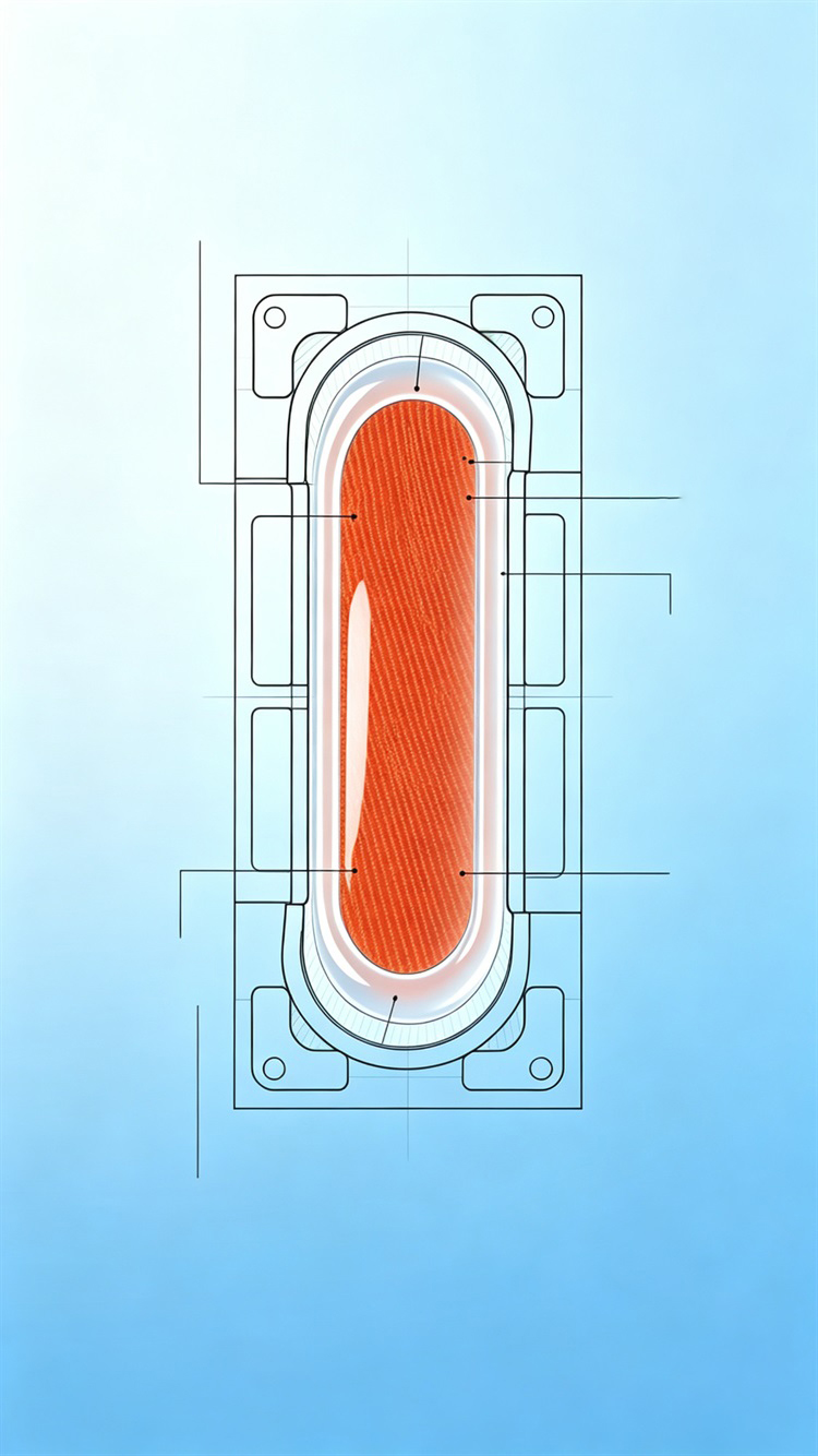 优化<span>包胶结合结构</span>，提高附着稳定性优化模具结构与成型参数，防止包胶后偏位