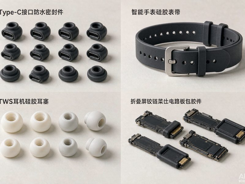 消费电子液态硅胶精密部件应用合集